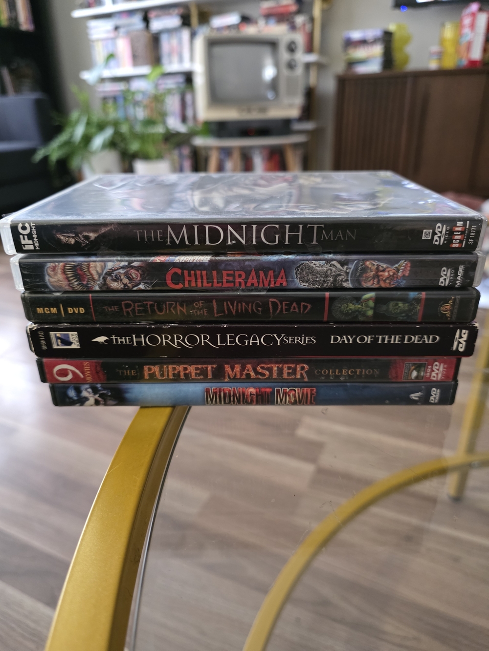 DVD HORROR MOVIE BUNDLE 6 INCLUDED
